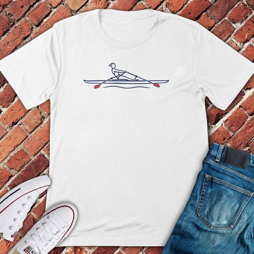 Single Scull T-Shirt - White