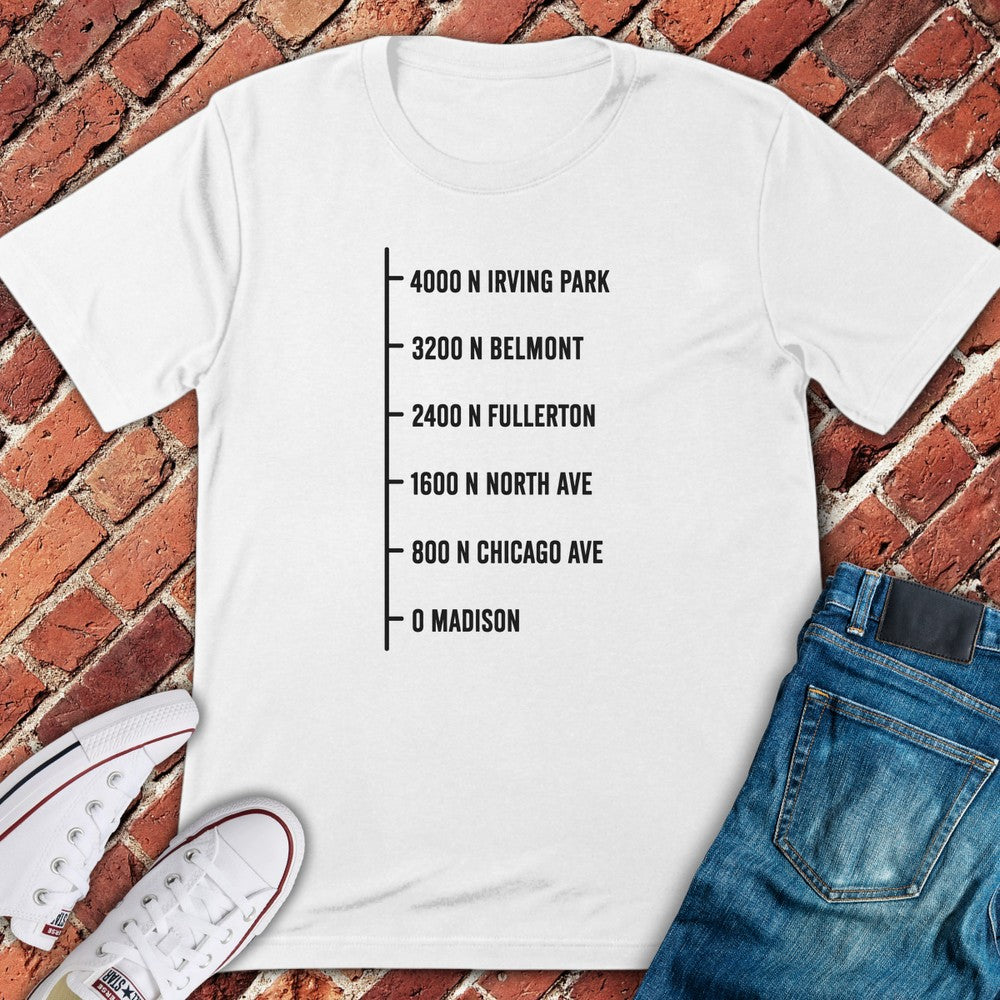 Street Math T-Shirt - White