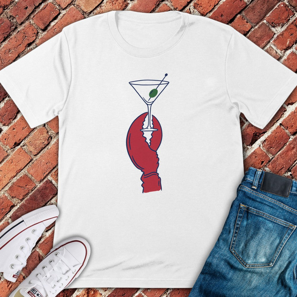 Claw Martini T-Shirt - White