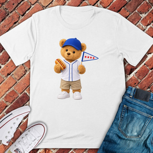 Ballpark Teddy T-Shirt - White