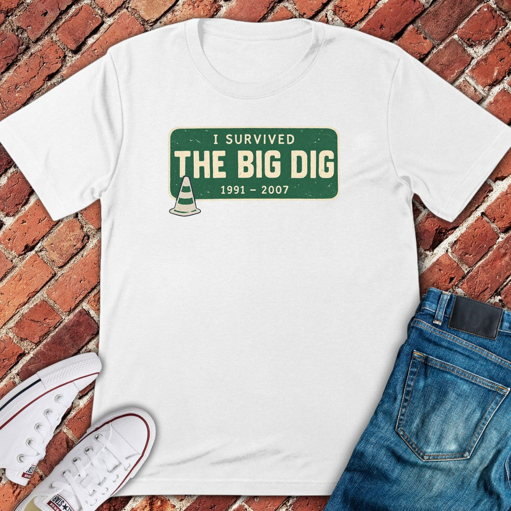 Dig Survivor T-Shirt - White
