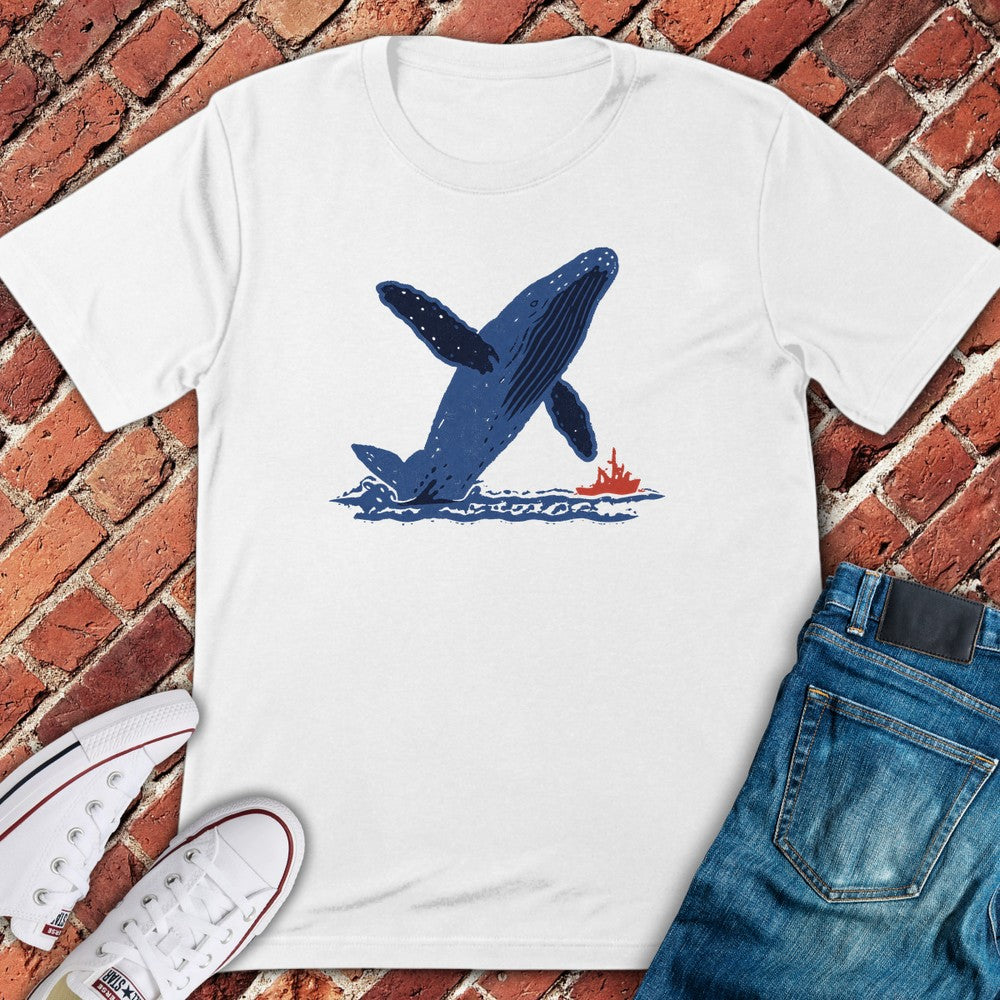 Whale Watch T-Shirt - White