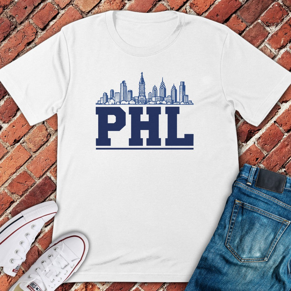 PHL Skyline T-Shirt - White