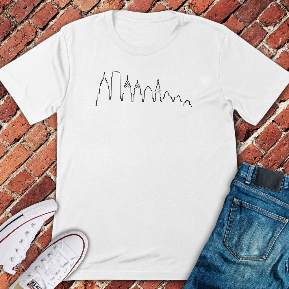Outline Skyline T-Shirt - White