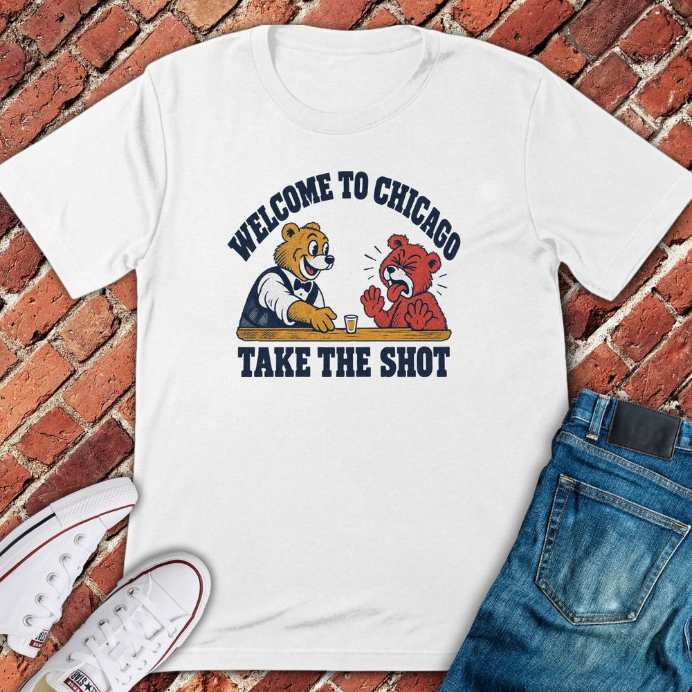 Shot Face T-Shirt - White