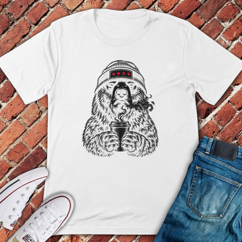 Coffee Bear T-Shirt - White