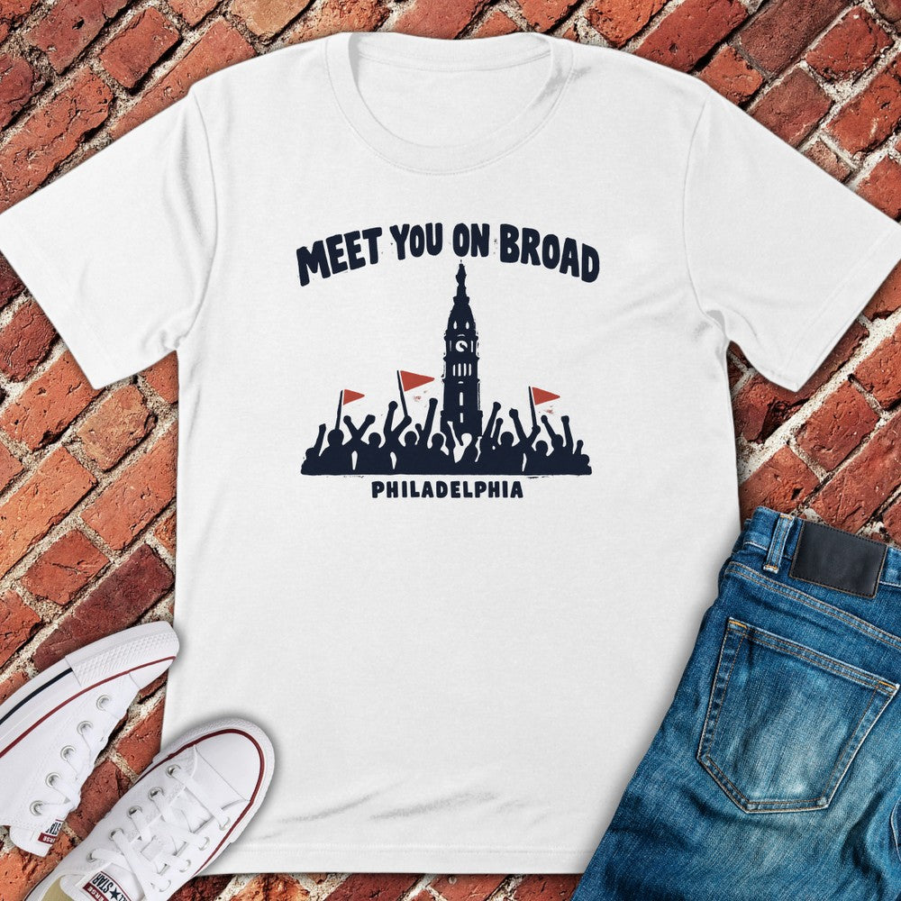 Broad Meetup T-Shirt - White