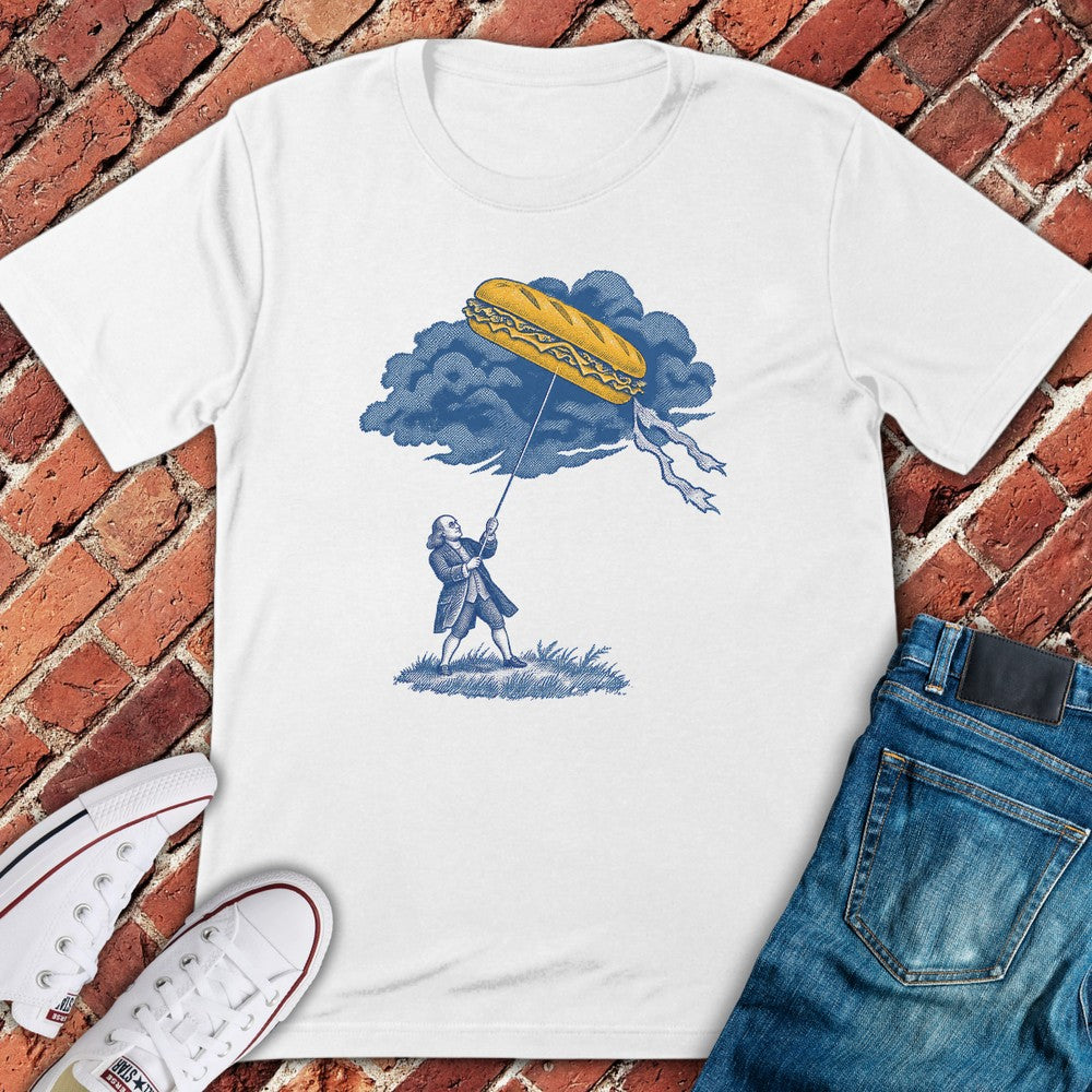 Hoagie Kite T-Shirt - White