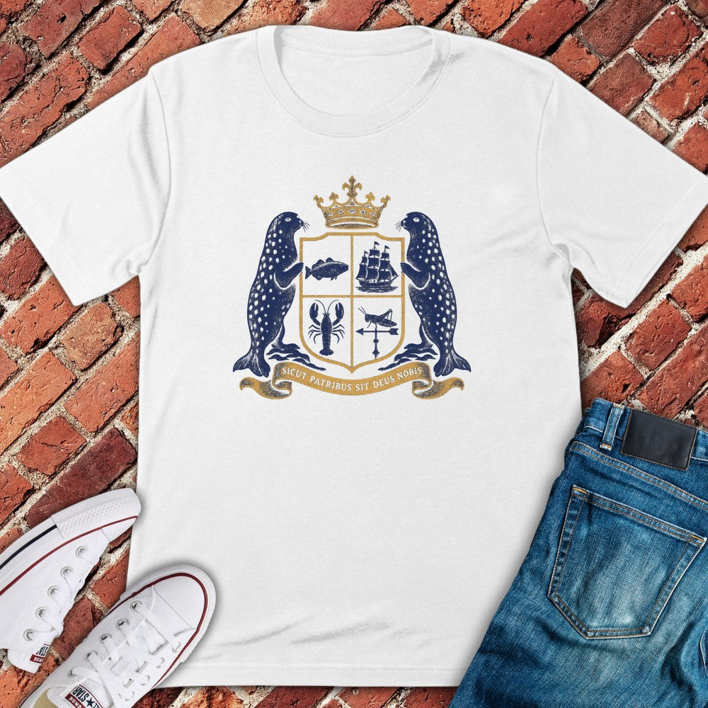 Boston Crest T-Shirt - White