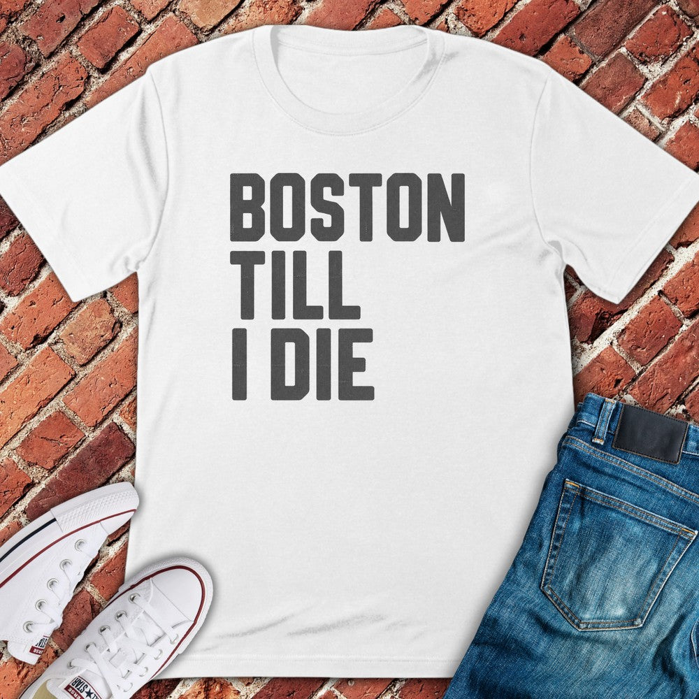 Boston Lifer T-Shirt - White