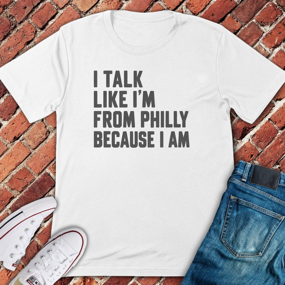 Philly Talk T-Shirt - White