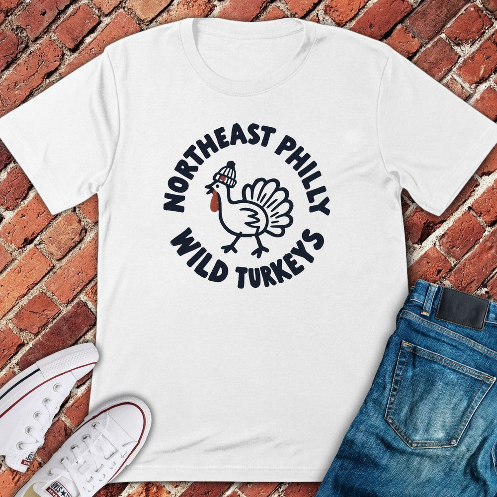 Beanie Turkey T-Shirt - White