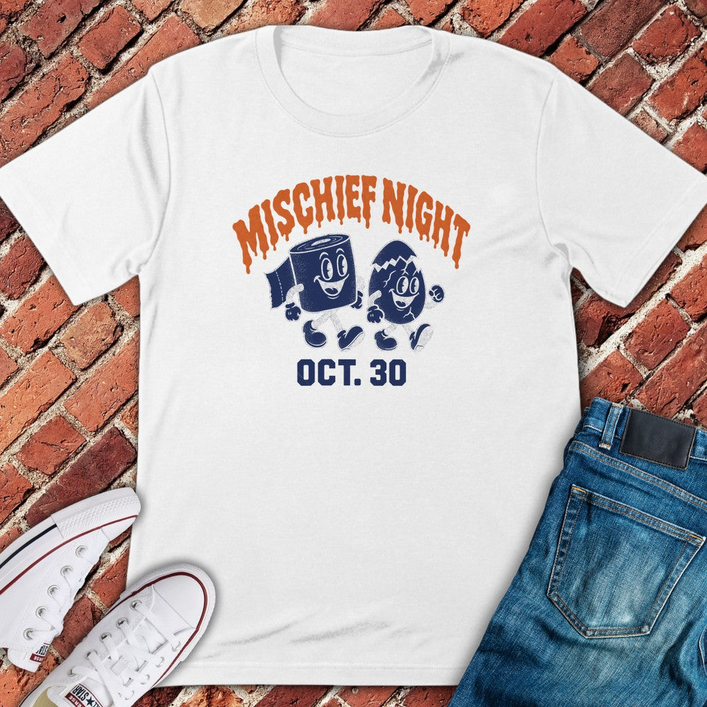 Mischief Night T-Shirt - White