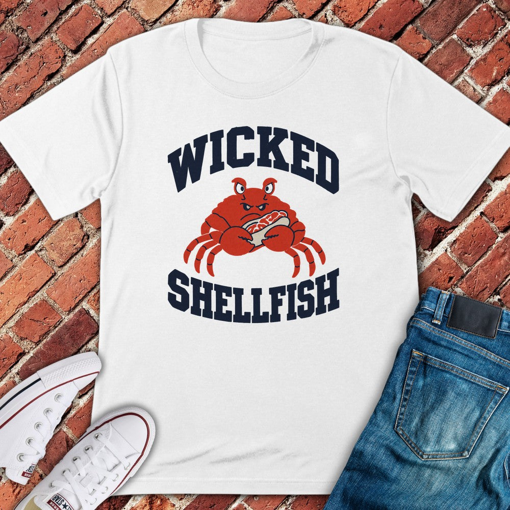 Wicked Shellfish T-Shirt - White