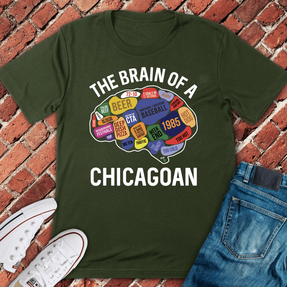 Chicagoan Brain T-Shirt